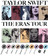 The Eras Tour SVG - High Quality PNG files for Cricut and for DTF Printing